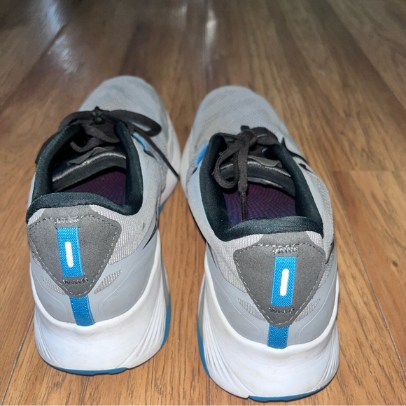 SAUCONY-Gray Sneakers with Blue Details - Picture 5 of 7